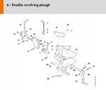 Stihl ADP 600 Tiller Accessory Spare Parts